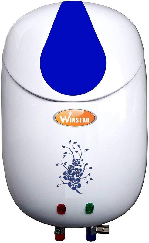 winstar 6 L Storage Water Geyser (Aqua Plus, White Blue)