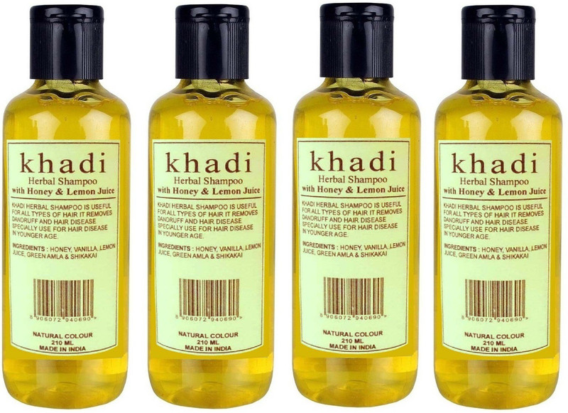 Khadi Herbal Honey & Lemon Juice shampoo(840 ml)
