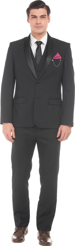 Arrow Suits Solid Men Suit