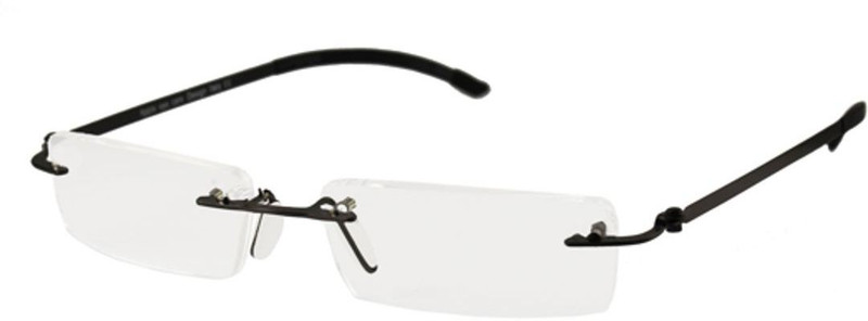 Double Battery Rimless (+1.00) Rectangle Reading Glasses(50 mm)