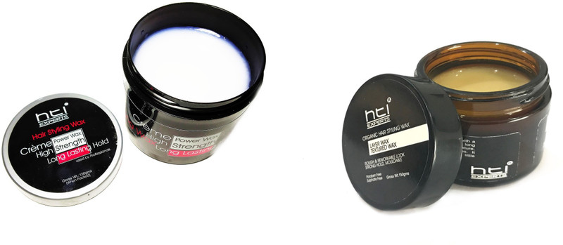 hti experts Creme Power Wax High Strength Long Lasting Hold and Layer Wax (150+150g) Hair Wax(150 g)