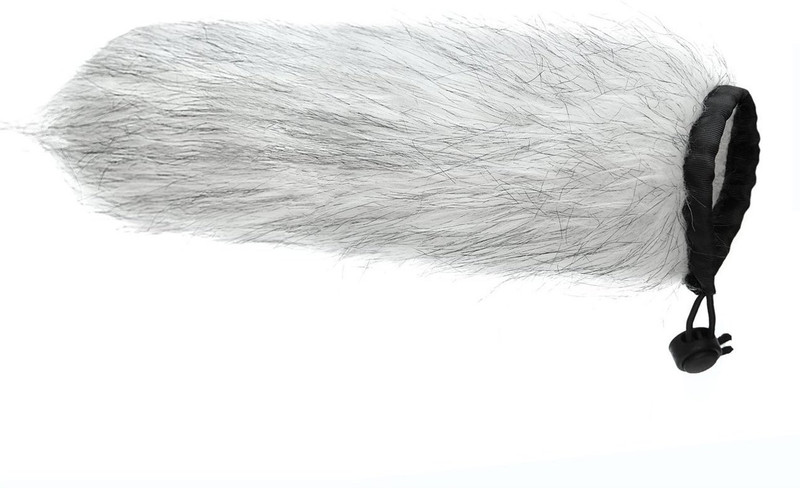 Boya BY B04 Fur Windscreen for PVM1000L, Rode video mic pro(Black)