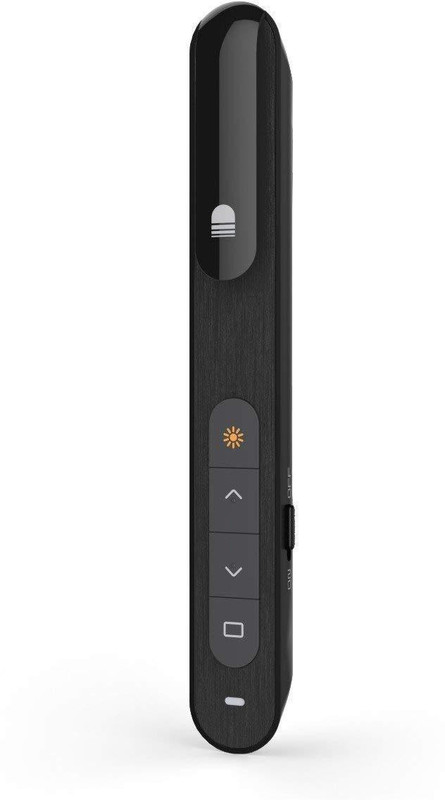 divinezon Professional 2.4 GHz Wireless Powerpoint Clicker Remote Controlled Pen PowerPoint Pen Presenter(Black)