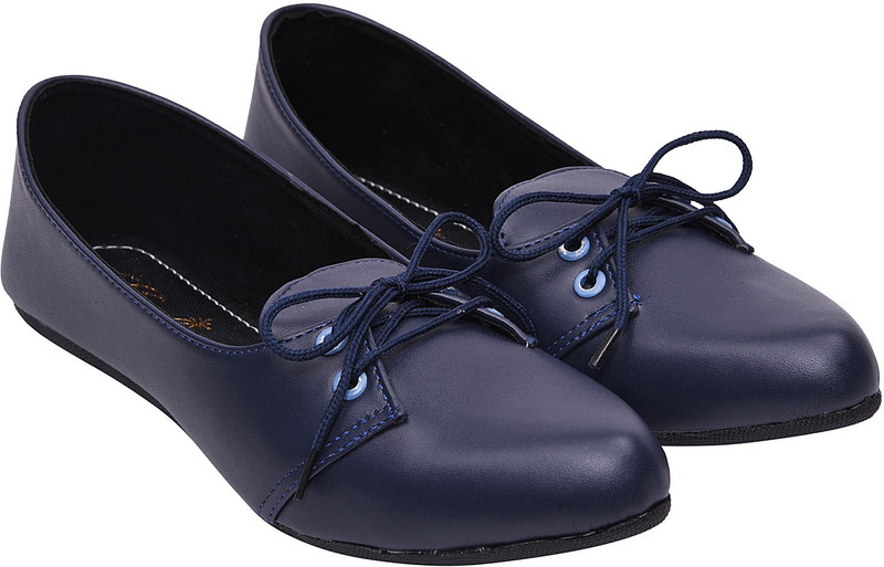 Jade Pointed Fashion shoes Bellies For Women(Navy)