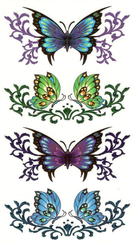 hitler germany Butterfly Temporary Tattoos(Butterfly Temporary Tattoos)