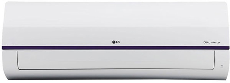 LG 1 Ton 5 Star Split AC - White(JS-Q12JUZD, Copper Condenser)