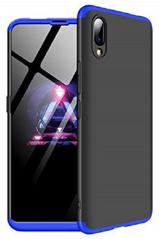 happy pops Front & Back Case for Vivo Nex GKK 3 in 1 Shock Proof Full Protective Case (Blue Black)(Blue, Black, Dual Protection)