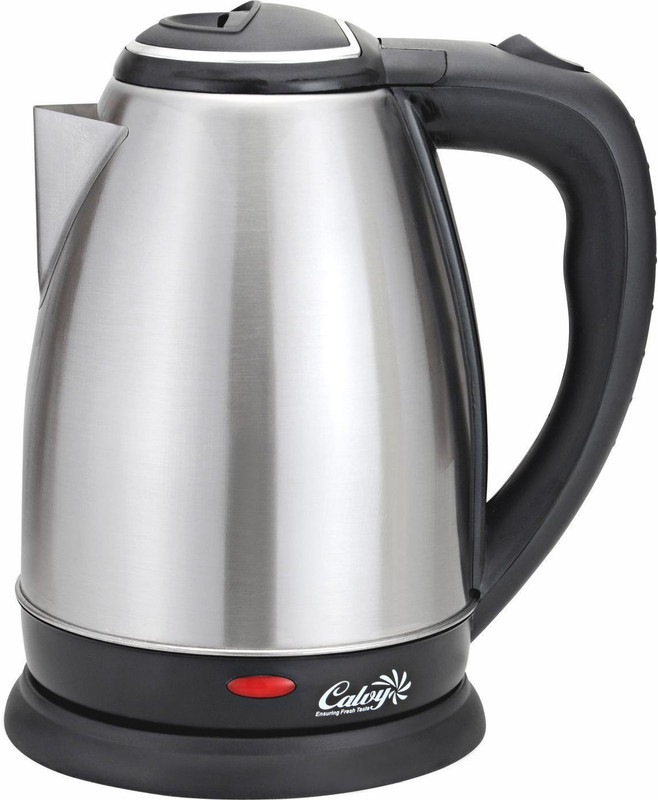 calvy c-198 Electric Kettle(2 L, Silver)