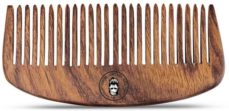 the golden beard - Sheesham Wooden Beard Comb (Hand Made)