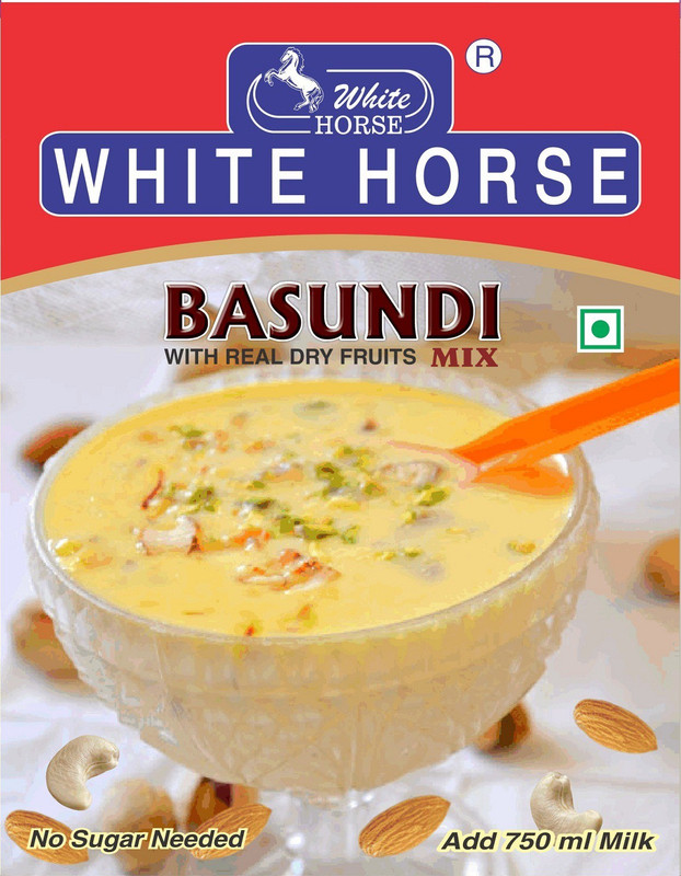 WHITE HORSE BASUNDI MIX 440 g(Pack of 4)