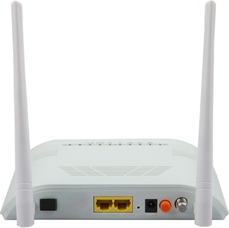 Netlink GPON ONT/ONU (1GE + 1FE + WIFI + CATV DUAL MODE) Router(White)