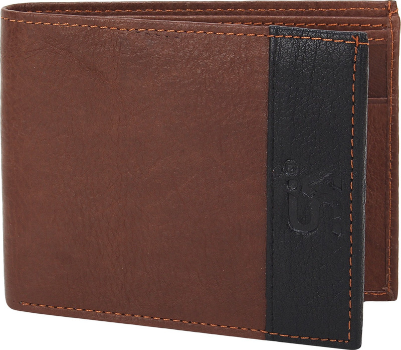 shahana art impex Men Brown Genuine Leather Wallet(3 Card Slots)