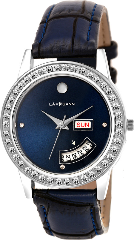 lapkgann couture LCD.D,DL Day & Date Indigo blue Smart Analog Watch  - For Men