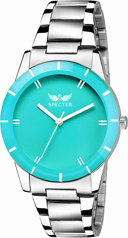 specter New Stylish Crystal Studded green Dial stylish Analog Wrist Watch For Women & Girls  new stylish modish watch::latest::fashion Analog Watch  - For Women