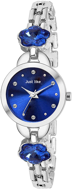 just like New Style Big Blue Diamond Analog watch for girls and woman Analog Watch  - For Women