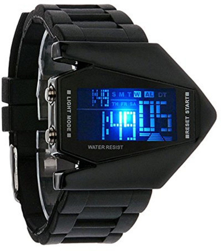zeni ROCKET Different back light Rocket Shape Dial Led Watch Digital Watch  - For Boys & Girls