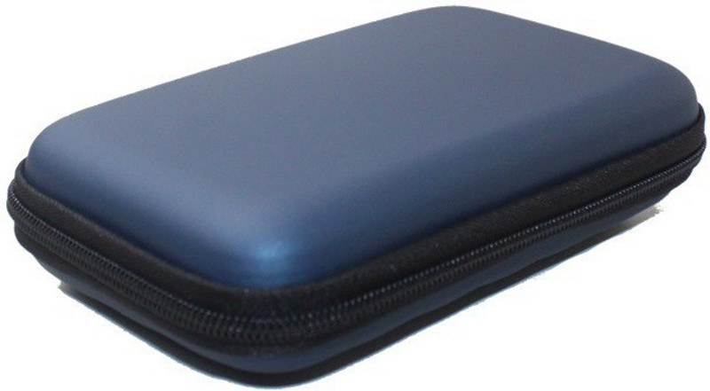 Teratech Pouch for External HDD 2.5''Hard Drive Disk Box(Blue, Shock Proof)
