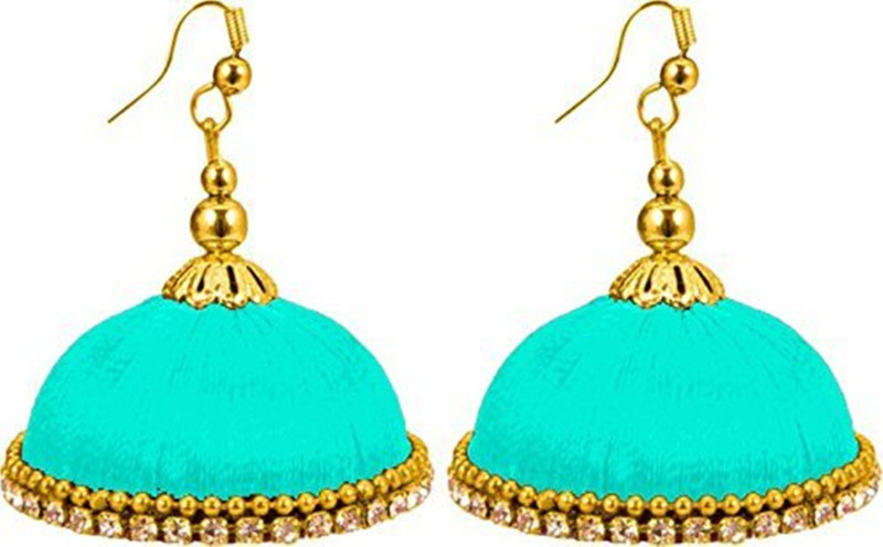nandini creation Maya-002 Silk Dori Jhumki Earring