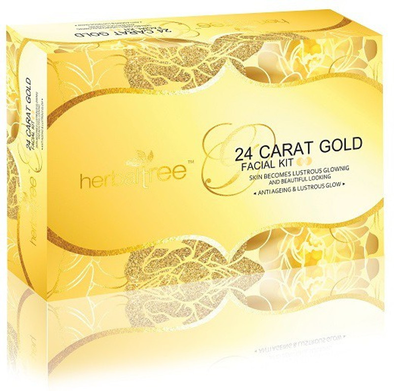 HERBAL TREE HERBALTREE 24 CARAT GOLD FACIAL KIT 420 g