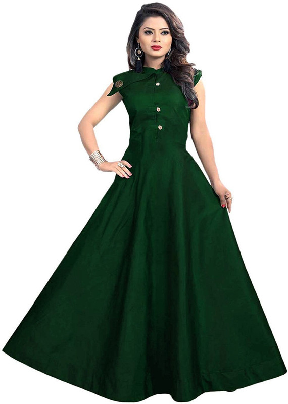 starword Anarkali Gown(Green)