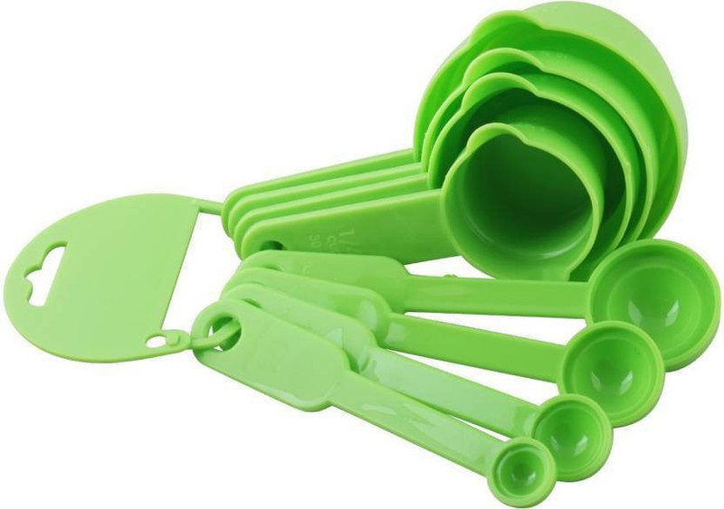 citresa Classic kitchen Tool Disposable Plastic Measuring Spoon Set(Pack of 8)