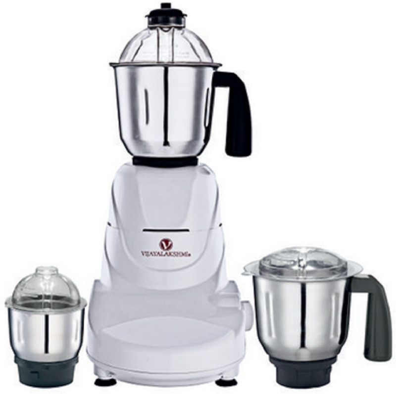 Vijayalakshmi ARVEL EL 750W 750 Mixer Grinder(White, 3 Jars)