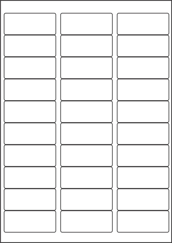 vms Professional A4 Size Paper Labels For Laser, Inkjet & Copiers 30 Labels (Per A4 Size Sheet) White Full-Sheet Labels ,Multi Purpose Self Adhesive Labels 100 Sheets/Packet (30 Label Per Sheet) Self Adhesive Paper Label(White)