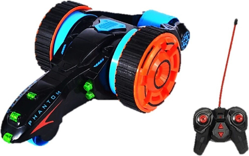 collectionmart Remote Control 5 Round Stunt Car for Kids(Multicolor)