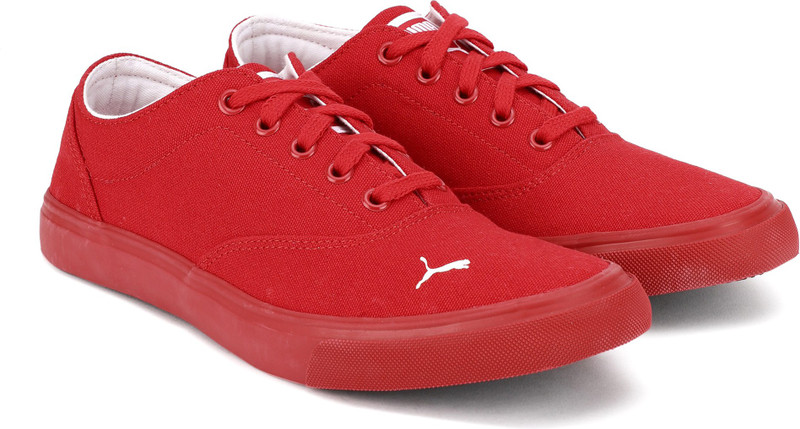 puma icon idp sneakers red