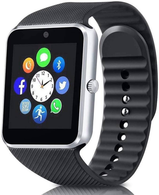 zepad GTO8 phone Black Smartwatch(Black Strap FREE)