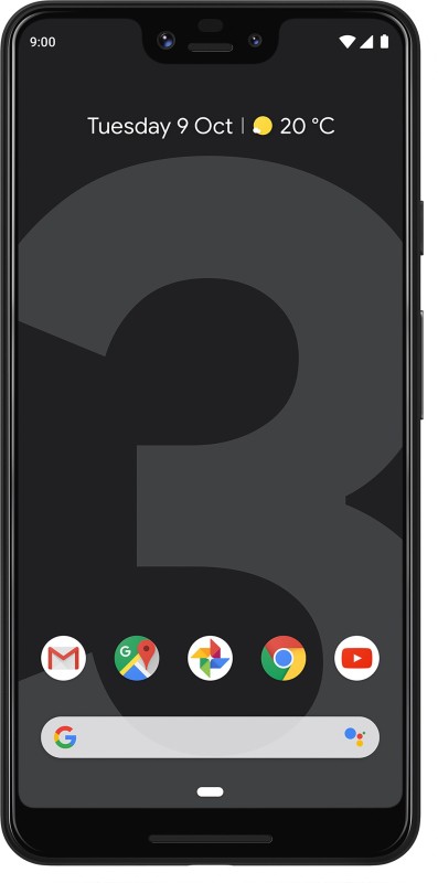 Google Pixel 3 XL (Just Black, 64 GB)(4 GB RAM)