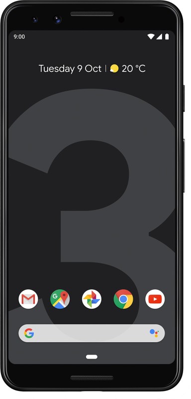 Google Pixel 3 (Just Black, 128 GB)(4 GB RAM)