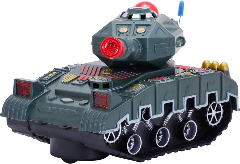 house of fun Military Tank with Light and Music(Green)