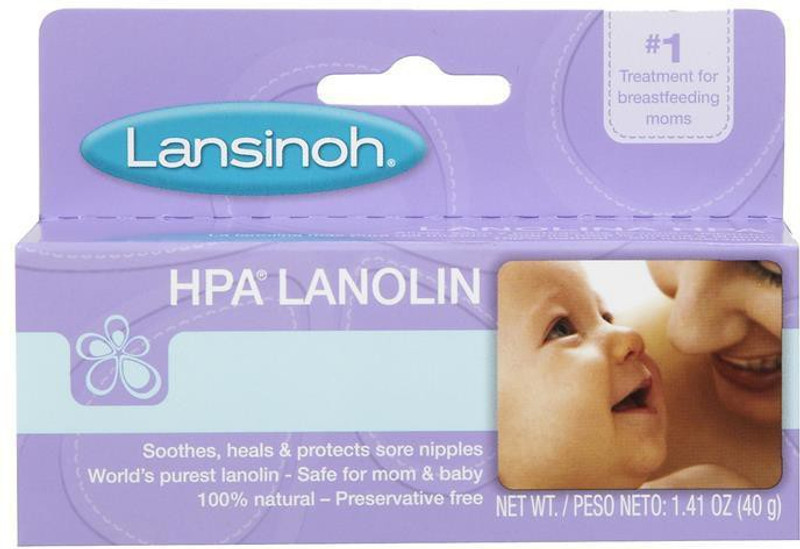 Lansinoh HPA LANOLIN NIPPLE CREAM - 40G (1.41OZ)(1 Pieces)