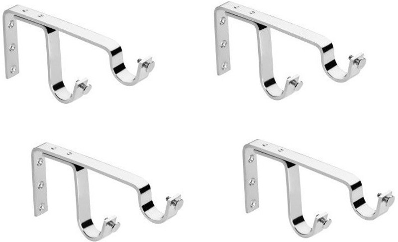 homeplus Silver Rod Rail Bracket