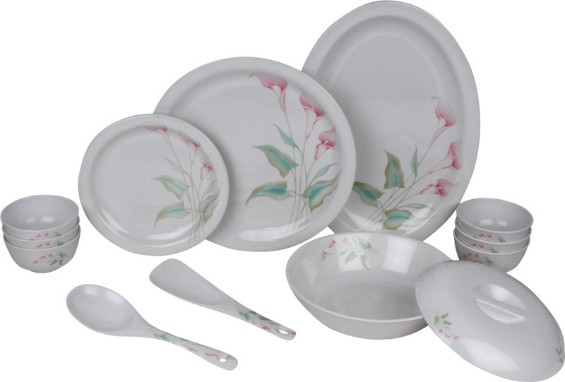 shalom DnrSet_07 Pack of 26 Dinner Set(Melamin)