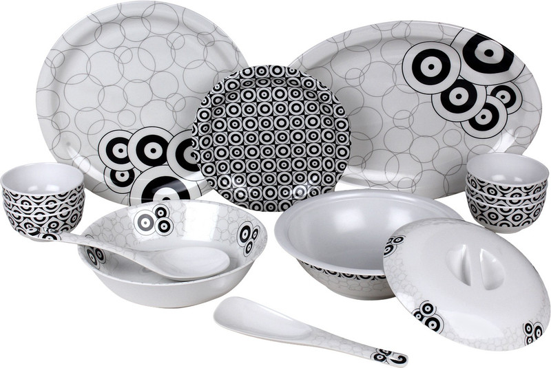 shalom DnrSet_08 Pack of 28 Dinner Set(Melamine)