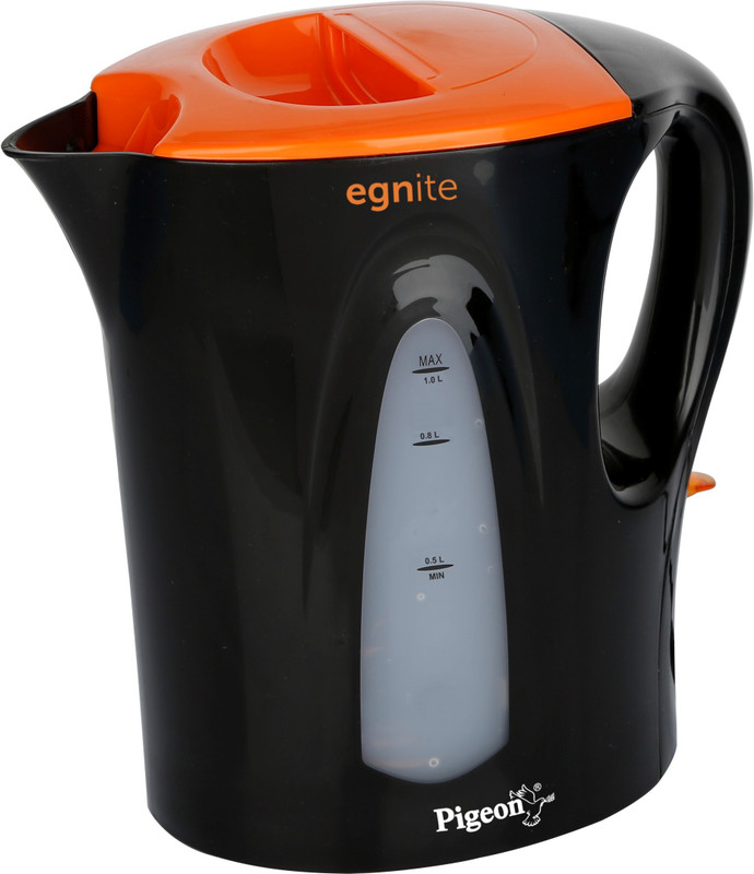 Pigeon Egnite Electric Kettle - 1.0 L Electric Kettle(1 L, Multicolor)