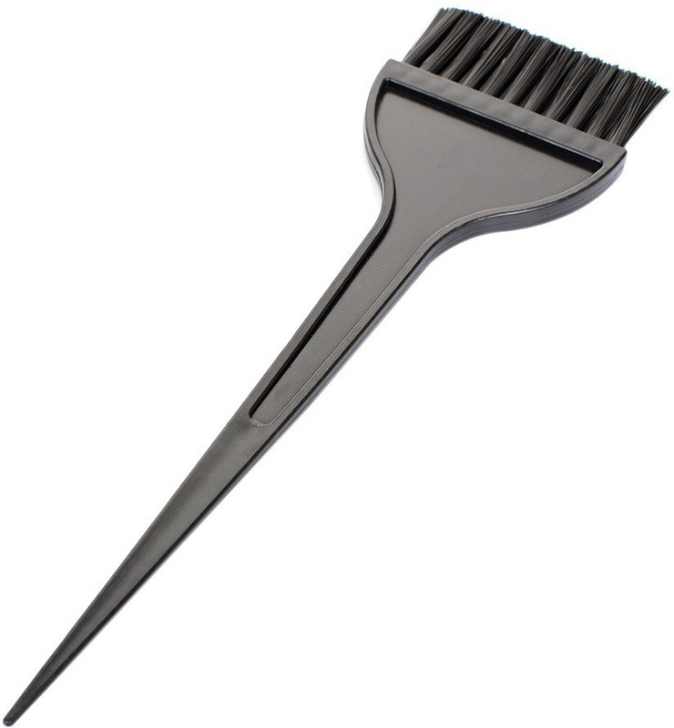 fpr Unisex Large Tint Salon Hair Dye Brush for Hair Coluring, Hair Mehandi (8"L X 2.5"W - Pack of 1 - Black)