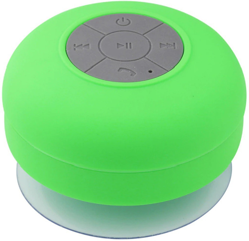RCE BT06 - Bluetooth Speaker Waterproof Shower Wireless Mini Portable CAR Speakers Bluetooth Car Speaker 5 W Bluetooth  Speaker(Light Green, Stereo Channel)