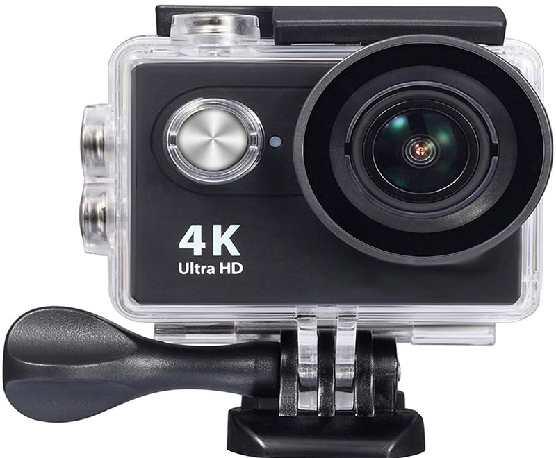 Biratty 4k 4k action and sports camera water resistant Sports and Action Camera(Black, 16 MP)