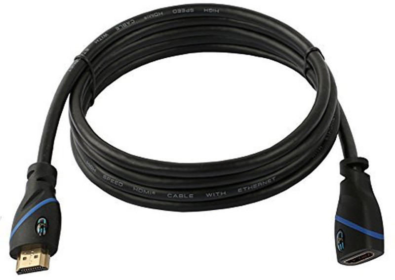 CE  TV-out Cable High Speed HDMI Extension Cable Male - Female 10 Feet, 2 Pack(Black, For Xbox, 3 m) RS.1898 (55.00% Off) - Flipkart