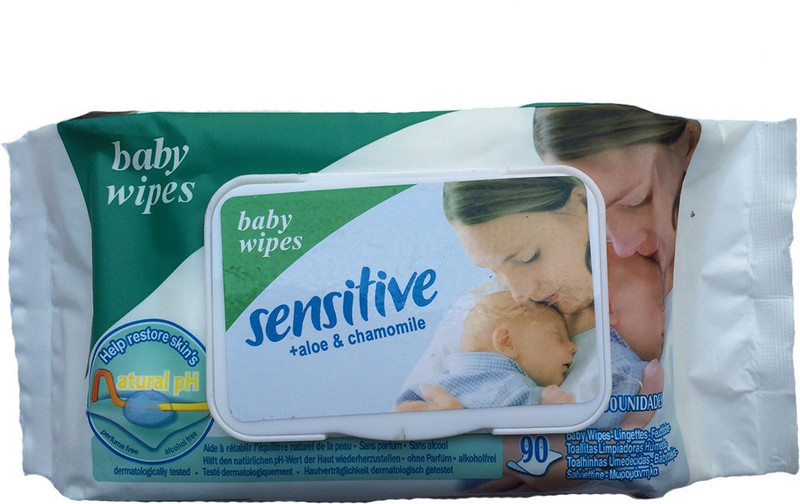 sensitive wipes