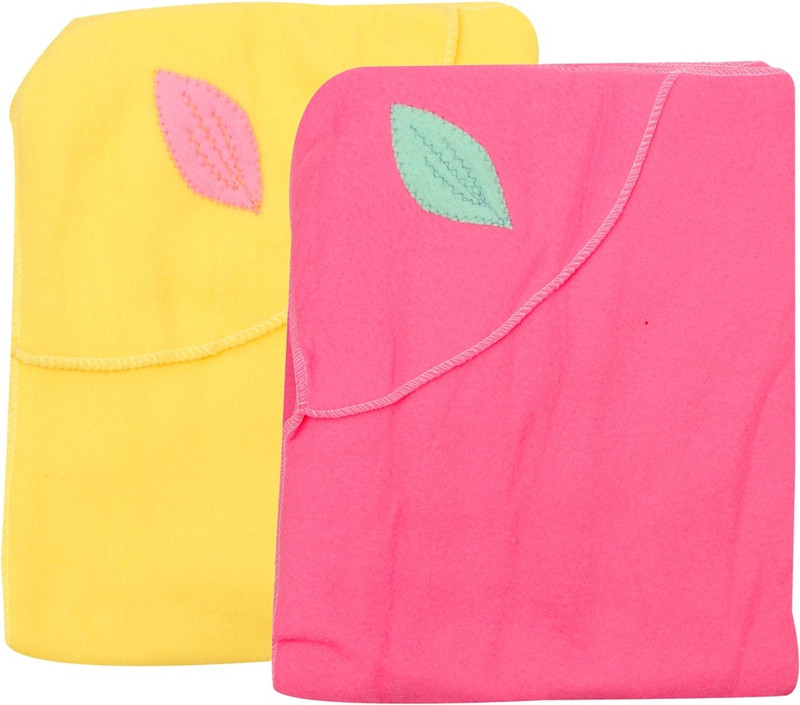 aroraonlinetraders Solid Crib Fleece Blanket(Polyester, NA)