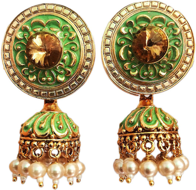 essential accessoriez EA01591 Metal Jhumki Earring