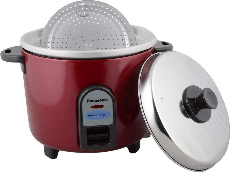 Panasonic SR-WA10 ge9 Electric Rice Cooker(0.5, Maroon)