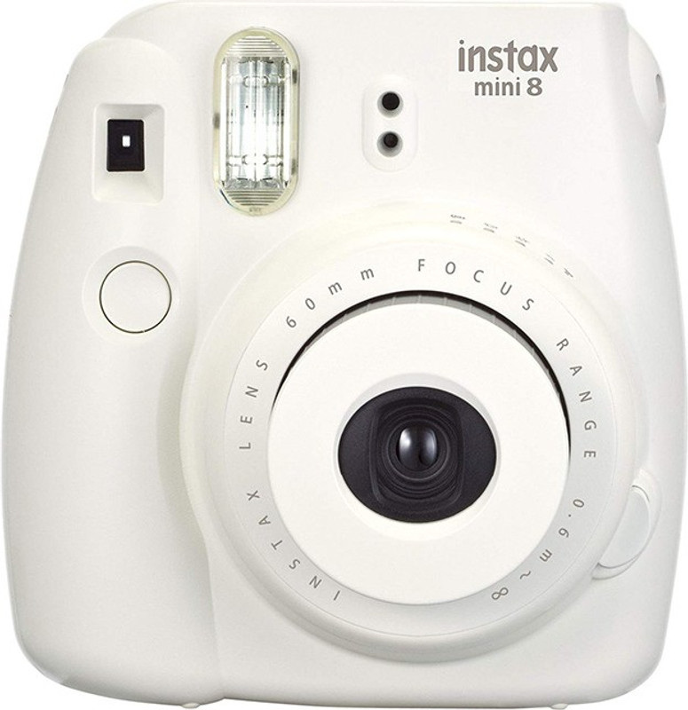 Fujifilm instax Mini 8 White ( with film) Instant Camera(White)