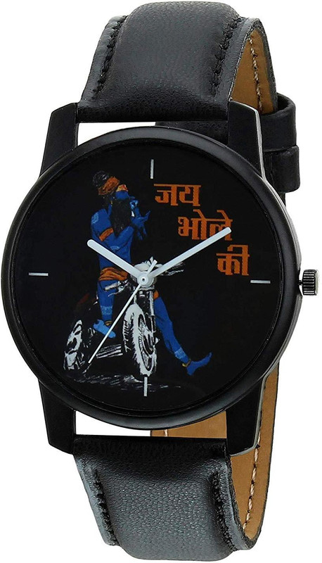 sakhicreation mahadev hukka printed analog for men and boy Analog Watch  - For Men