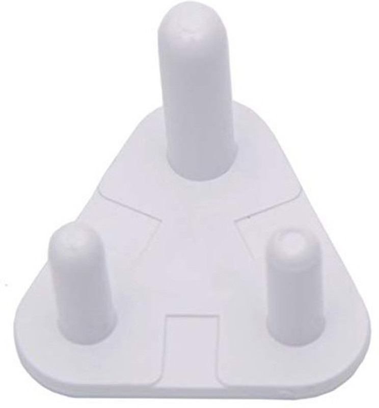 Imported Baby Proofing Electrical Socket Cover for Indian Plug Point for Baby Safety Proofing - Prevents Babies from Shock (Pack of 4)(White)
