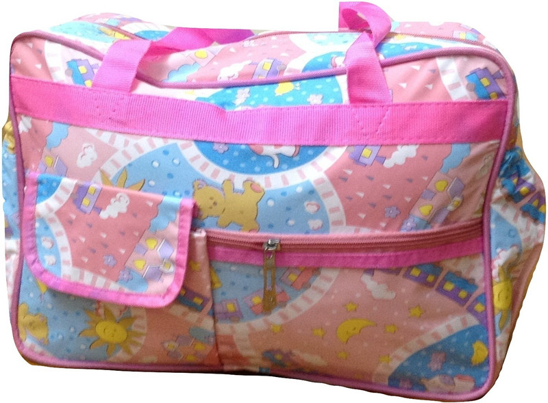 little lillies pink colour Multi utility Diaper bag(Pink)